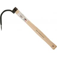 SHW-FIRE Organic Cultivator with Short Handle, Forged Sautooth with Short 40 cm Handle