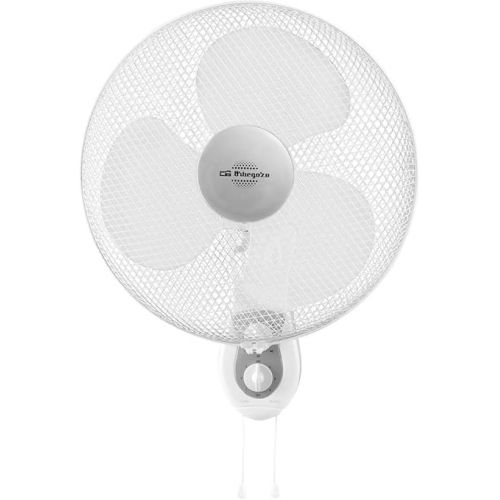  Orbegozo 45 W wall fan, 3 speeds, 40 cm propeller diameter, white, WF 0139