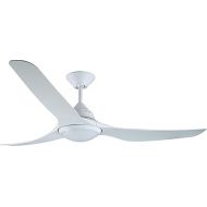 Lucci Air Mariner Ceiling Fan in White with 3 Blades, Diameter 142 cm, 3 Speed Levels (with Light)