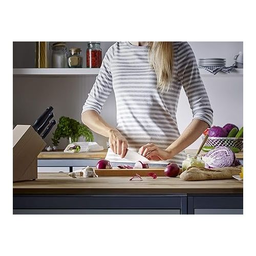  WUSTHOF Gourmet Knife Block with 9 Items