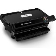 Tefal OptiGrill Elite XL Contact Grill, 16 Programmes, Digital Display with Cooking Level Display, Removable XL Plates, Electric Grill, Black, GC760812