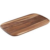 Jamie Oliver by Tefal K26810 Chopping Board Size L 49 x 28 x 2.2 cm Acacia Wood FSC Certified with Practical Juice Groove for Cutting Food for Serving Brown