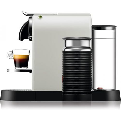  DeLonghi Nespresso EN267.WAE Citiz Coffee Machine (1710 W), Cream White (Light Gray)