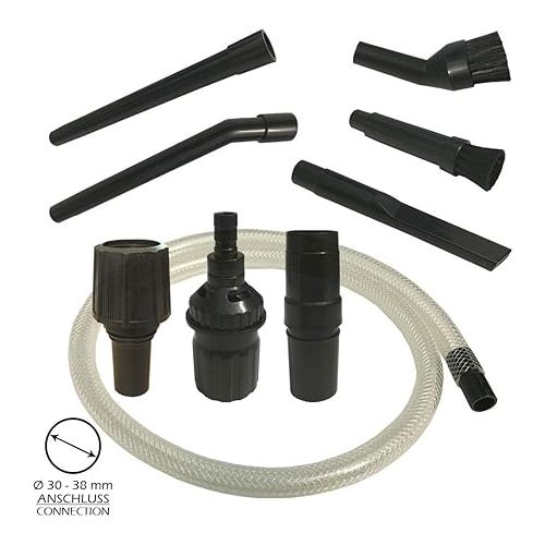  Nozzle Set PC Cleaning Kit for EIO BS 71/.., Philips HR 6940, LG Electronics V-C 3853, Tefal Inpuls