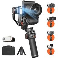 hohem iSteady MT2 Kit Camera Stabilizer, Gimbal with AI Tracker/Magnetic Brightening Light, All-in-One Stabiliser for Mirrorless Camera, Smartphone Compact/Action Camera, Native Vertical Shooting