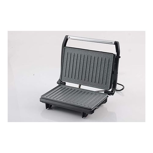  Team Kalorik TKG SWM 1050 CO Electric Contact and Table Grill | Sandwich Toaster | Panini Maker, 700, Copper