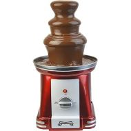 Gadgy ® 3-Level Chocolate Fountain, 90 Watts | 31.5 cm High With Tower Made of Stainless Steel | 750 g Capacity | Retro Look | Great For Children's Birthdays and Weddings
