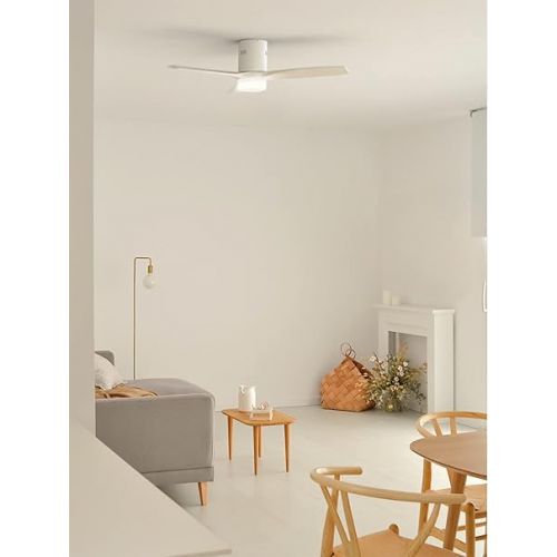  CREATE IKOHS WINDCALM DC STYLANCE WHITE - Ceiling Fan, 40 W, DC, with Light