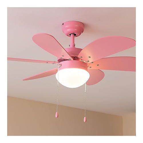  Cecotec Deckenventilator mit Licht EnergySilence Aero 3600 Vision Full Pink 50 W, 36