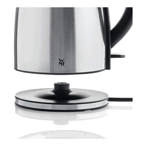  WMF Stelio kettle stainless steel, 1.7l, with filter, 2400W, wireless, illuminated water level indicator, lime water filter, cromargan matt