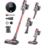 HONITURE Battery Vacuum Cleaner 38000Pa/450W Cordless Vacuum Cleaner 55 Min Running Time with Touch Screen/1.5L Cup, Anti-Tangle Brush Handle Vacuum Cleaner for Carpet/Hard Floors/Pet Hair [Energy