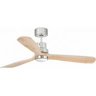 Faro LANTAU LED Matt Nickel, Pine Ceiling Fan with DC Motor