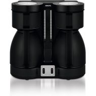 Krups Duothek KT8501 Double Coffee Machine Thermal Black, Single, Black