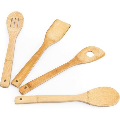  Relaxdays Bamboo Cooking Spoon