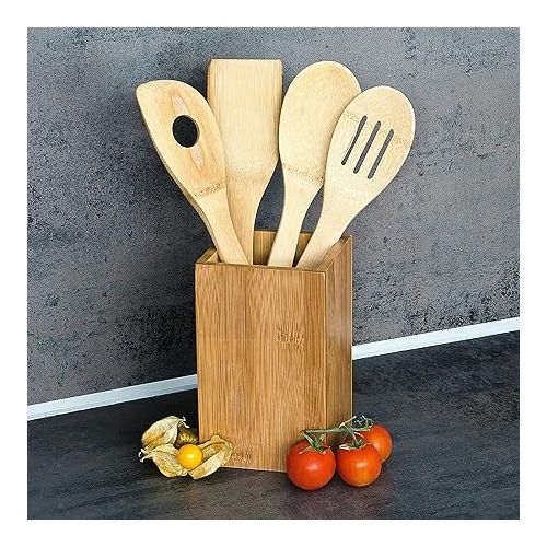  Relaxdays Bamboo Cooking Spoon