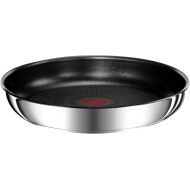 Tefal Ingenio Preference 28 cm Stackable Frying Pan, Stainless Steel, Safe Non-Stick Coating, Induction, Versatile, Space-Saving, Temperature Display, L9730602