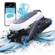 Degrii Zima Pro 2024 Pool Robot Cordless Fully Automatic Pool Cleaner Ultrasonic Radar Route Planning 4 Cleaning Methods Cleans Floor Walls and Waterline 3.5 Hours Runtime / App Control