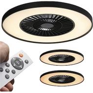 proventa® Ceiling Fan with LED Light 60 cm Dimmable Colour Temperature Selectable
