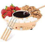 Kusini KFSKV2 Fondue-Set V2, Kunststoff, Edelstahl, Individueller Druck