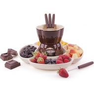 Soul Kitchen Chocolate Fondue, 7-Piece Set, 25 cl, Cream/Brown