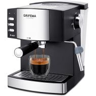 GRIFEMA GC3002 Fully Automatic Coffee Machine with Latte Go Milk System for Cappuccino, Coffee Machine with Grinder, 2-Cup Function, 1.6 Litre Water Tank, Black