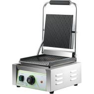 GS Multitrade Panini Toast Sandwich Toaster with Ribbed Cast Iron Plate Panini Grill