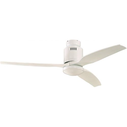  Casafan Aerodynamix 93132322 Ceiling Fan White / 132 cm Blades White / Integrated Light / Energy Saving / Modern Design