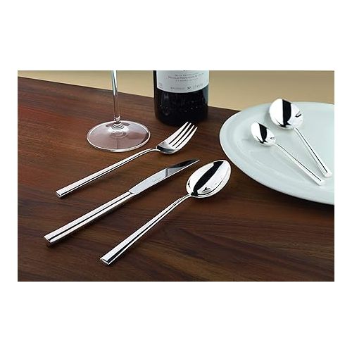  Wilkens & Sohne Palladio Polished Cutlery Set, 71 Pieces, Stainless Steel, Dishwasher Safe