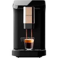 Cecotec Superautomatische Kaffeemaschine Cremmaet Macchia Black Rose. 1350 W, Thermoblock, 19 Bar Pumpendruck, Plug&Play-System, Kaffeevorratsbehalter mit integrierter Muhle, Automatische Reinigung