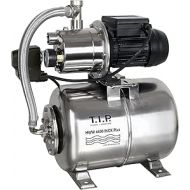 T.I.P. HWW 4400 Inox Plus 31167 Domestic Water Unit Stainless Steel (4,350 l/h Flow Rate, 45 m Flow Height, 4.5 Bar Pressure, 1,000 W, Ready-to-Install Pressure Circuit, 22 L Stainless Steel Pressure