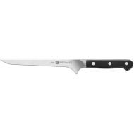 ZWILLING Pro Filiermesser, 18 cm, Klingenlange: 18 cm, Rostfreier Spezialstahl, Kunststoffgriff, Schwarz