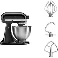 KitchenAid Bundle Kitchen Machine Tiltable Motor Head 4.3 L Classic (5K45SS) + Vegetable Cutter (5KSMVSA)