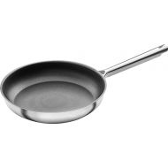 ZWILLING TrueFlow 28 cm Non-Stick Induction Frying Pan, Stainless Steel, Silver/Black