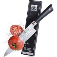 KOCHSTILIST® Premium Chef's Knife 20 cm [+ Gift Box] Cooking & Kitchen Knife with High Cutting Performance and Elegant Design - Chef's Knife & Utility Knife Made of Sharp X75 Carbon Steel Plus