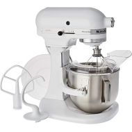 KitchenAid 4.8 L Heavy Duty Kitchen Machine 5KPM5EWH, Stainless Steel, 4.8 Litres, White