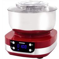 Syntrox Germany KM-800W Red Food Processor Kneading Machine Mixer, Stainless Steel Container, 5 Litres