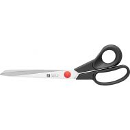 ZWILLING TWIN L Schneiderschere - Schere, Stoffschere aus rostfreiem Edelstahl mit Glasfaser verstarktem Griff, 25 CM, Schwarz-Silber