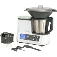 Food Processor with Cooking Function, Scale, Steam Cooking Attachment, Cooking Basket WLAN