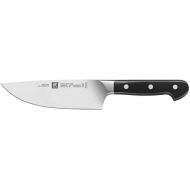 ZWILLING Pro Kochmesser, Klingenlange: 16 cm, Rostfreier Spezialstahl, Kunststoffgriff, Schwarz