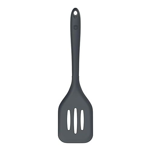  Kochblume Flex Turner, Premium Silicone, Heat Resistant, Dishwasher Safe, 30 cm, Colour: Anthracite