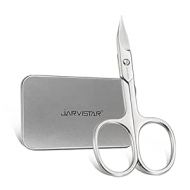 JARVISTAR Nail Scissors, Cuticle Scissors, Stainless Steel, Sharp Curved Cuticle Scissors, Cutting Edge for Men, Women, Nails, Cuticles, Toenails, Manicure and Pedicure 93 mm