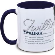 Tassenkasper - Zodiac Mug: Gemini (21.5. - 21.6.) - Zodiac Mugs - Astrology - Zodiac Sign