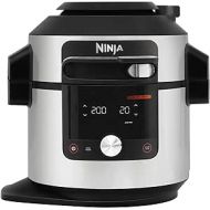 Ninja Foodi MAX 14-in-1 SmartLid Multi-Cooker [OL750EU] Pressure Cooker & Hot Air Fryer, Digital Roasting Thermometer, Smart Cook System, 7.5 Litres, Save up to 60% Energy Costs