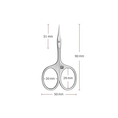  Zwilling Twinox Cuticle Scissors with Spire Point 90 mm Rust-Proof Matted Stainless Steel