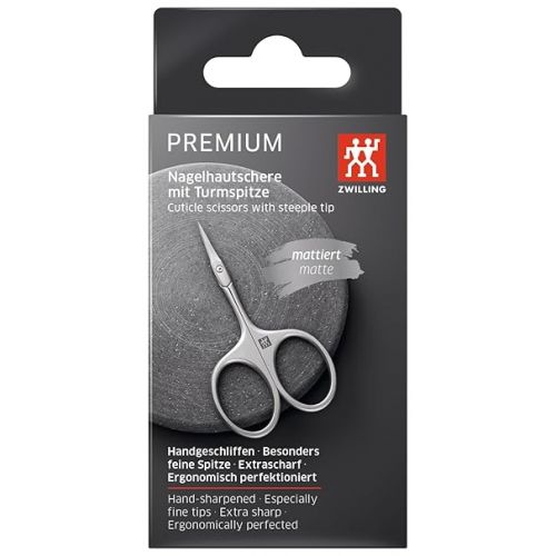  Zwilling Twinox Cuticle Scissors with Spire Point 90 mm Rust-Proof Matted Stainless Steel