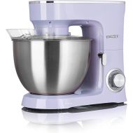 HEINRICHS Food Processor Kneading Machine Dough Machine Mixing Machine 1500 W Kitchen Appliance Whisk Dough Hook Whisk 6 Adjustable Speeds XXL 8L Stainless Steel Bowl Low Noise (Purple)