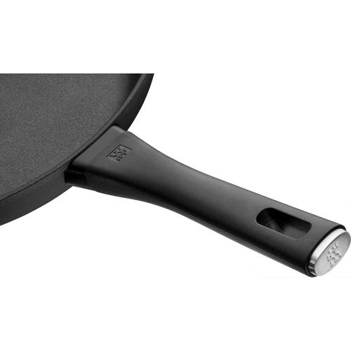  ZWILLING Shine 28 cm Round Aluminium Non-Stick Frying Pan, Black