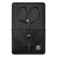 ZWILLING Premium Black Series 3-Piece Cowhide Leather Manicure Set / Pedicure Set Black