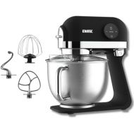 ERATEC Kuchenmeister Deluxe Food Processor in Black - 1200 W, 6-Speed, 5.5 L Stainless Steel Bowl, Includes Accessories for Dough and More - Modern and Powerful