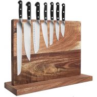 Uniharpa 16 x 12 Inch Double-Sided Magnetic Knife Block Holder Rack Magnetic Stand with Highly Reinforced Magnets and Non-Slip Feet for Safety (XL)